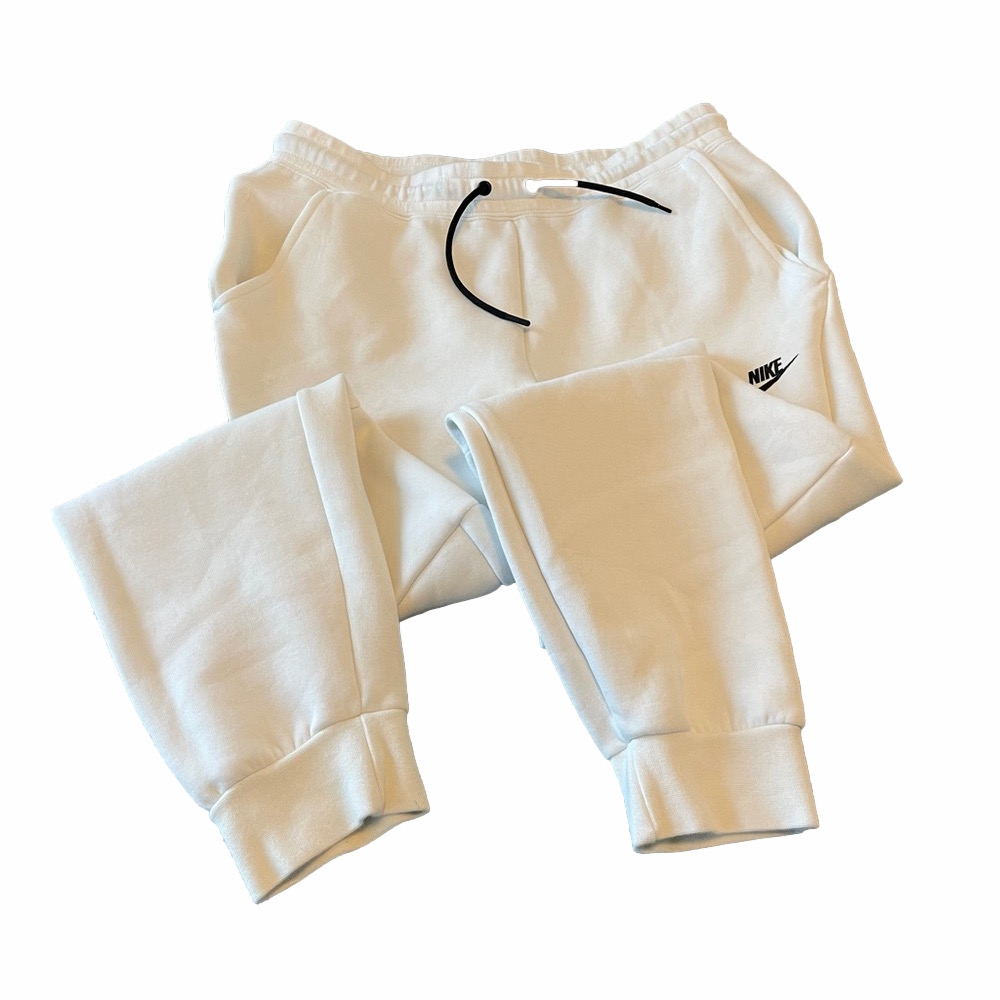 Nike Tech White Kids Jogger Pants Size XL